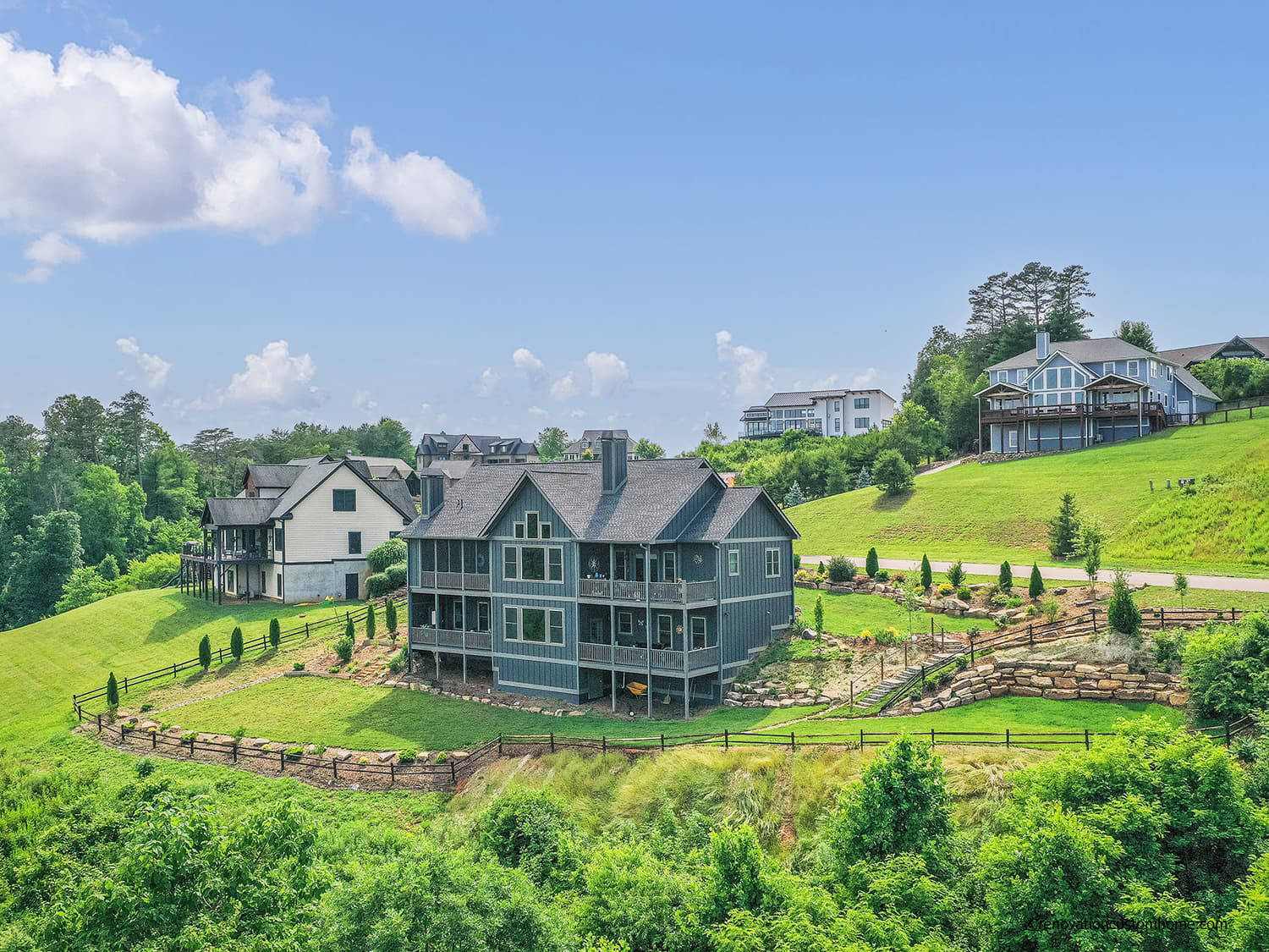 Backyard View in Garrison Hills