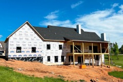 Back View of the Home's Roof at Garrison Hills